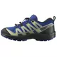 Chaussure Salomon XA PRO V8 WP J Bleu/Citron vert