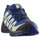 Chaussure Salomon XA PRO V8 WP J Bleu/Citron vert