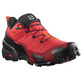 Chaussures Salomon Cross Hike GTX rouge