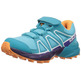 Zapatillas Salomon Speedcross Petit Turquoise/Morado/Naranja