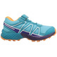 Zapatillas Salomon Speedcross Petit Turquoise/Morado/Naranja